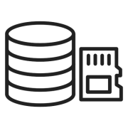 Storage memory card