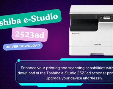 Toshiba e-Studio 2523ad Scanner Printer Driver Download Free