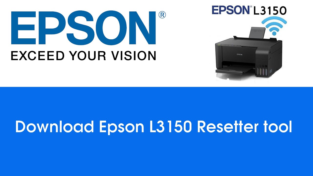 Epson L3150 Resetter Software